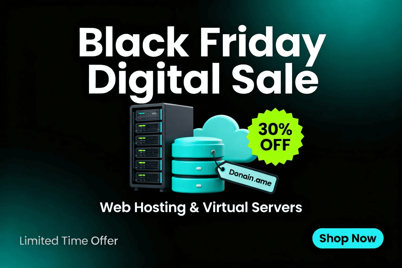 Black Friday Sale at Seed-Net: 30% Off All Web Hosting and Virtual Server Packages